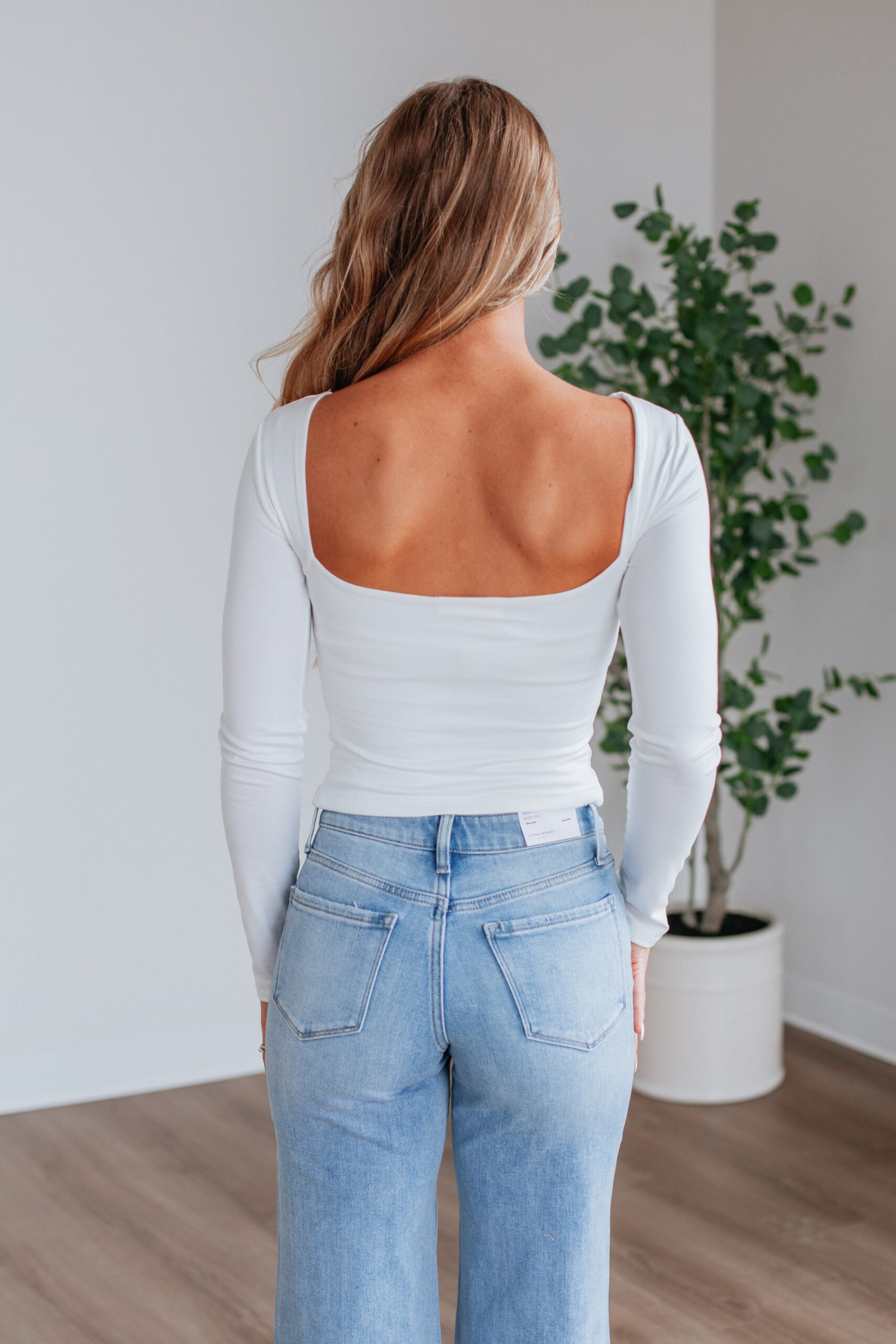 Ronin Long Sleeve Top - Ivory - Image 5
