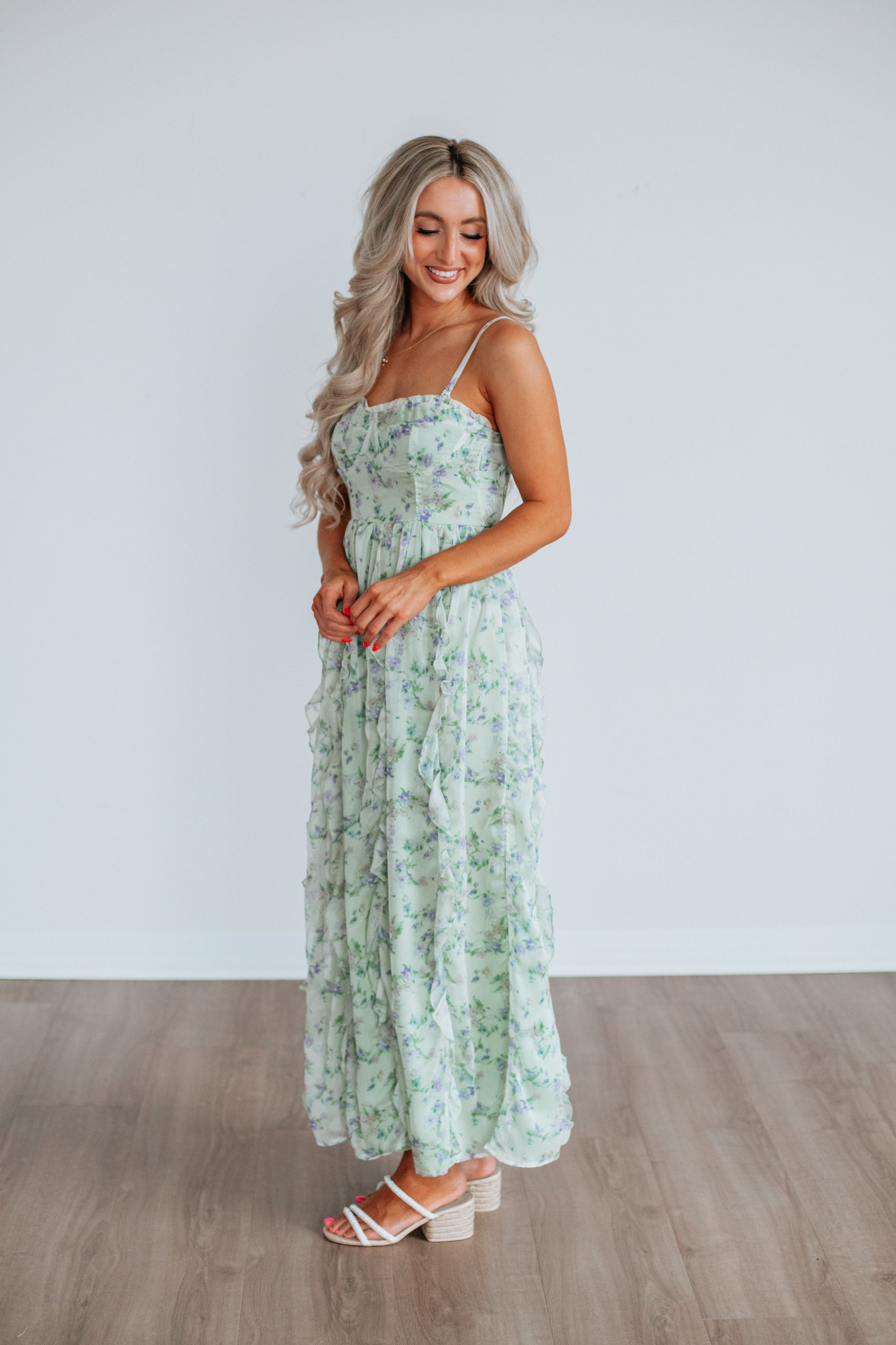 Melia Floral Dress - Image 3