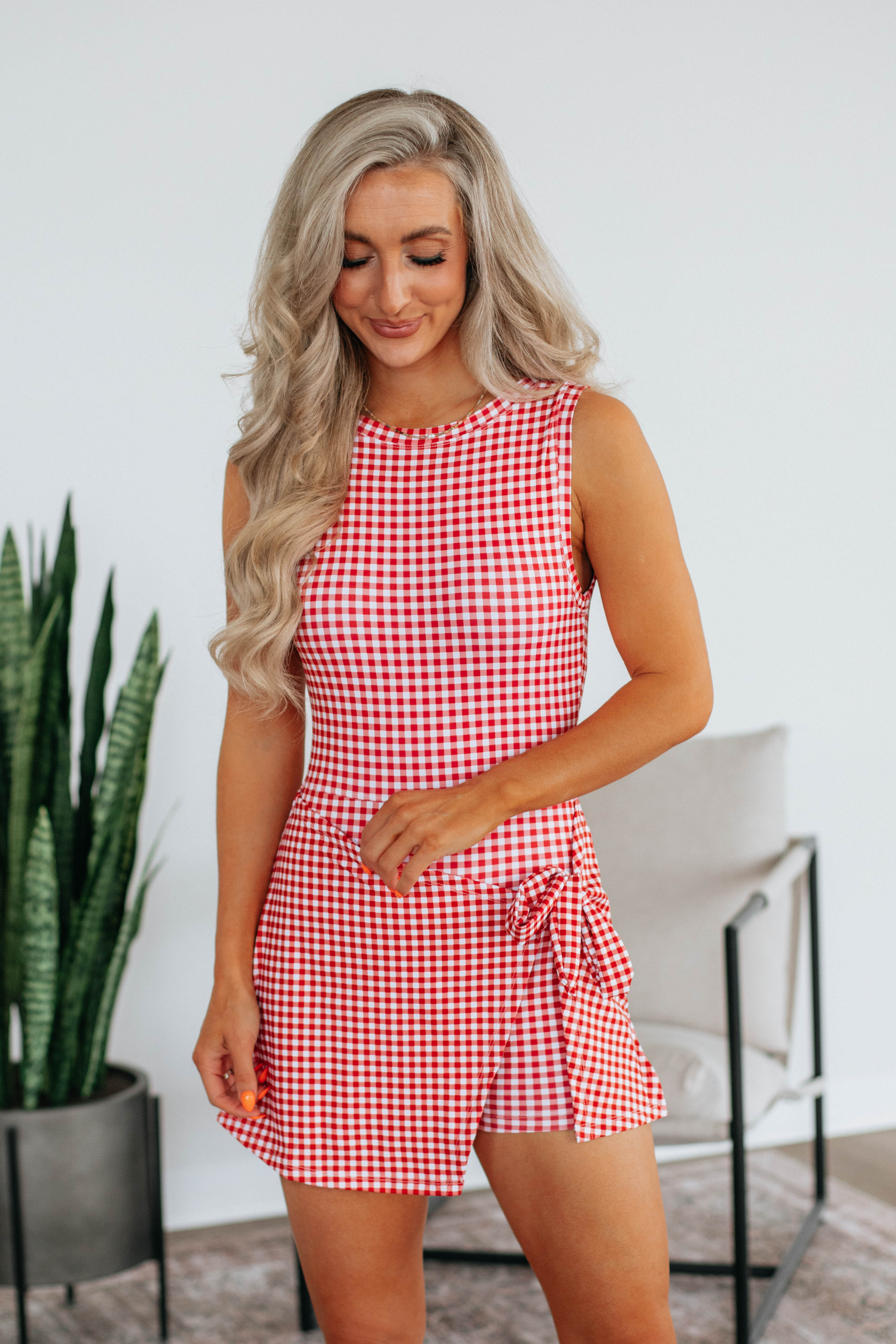 Wren Gingham Active Dress - Image 11
