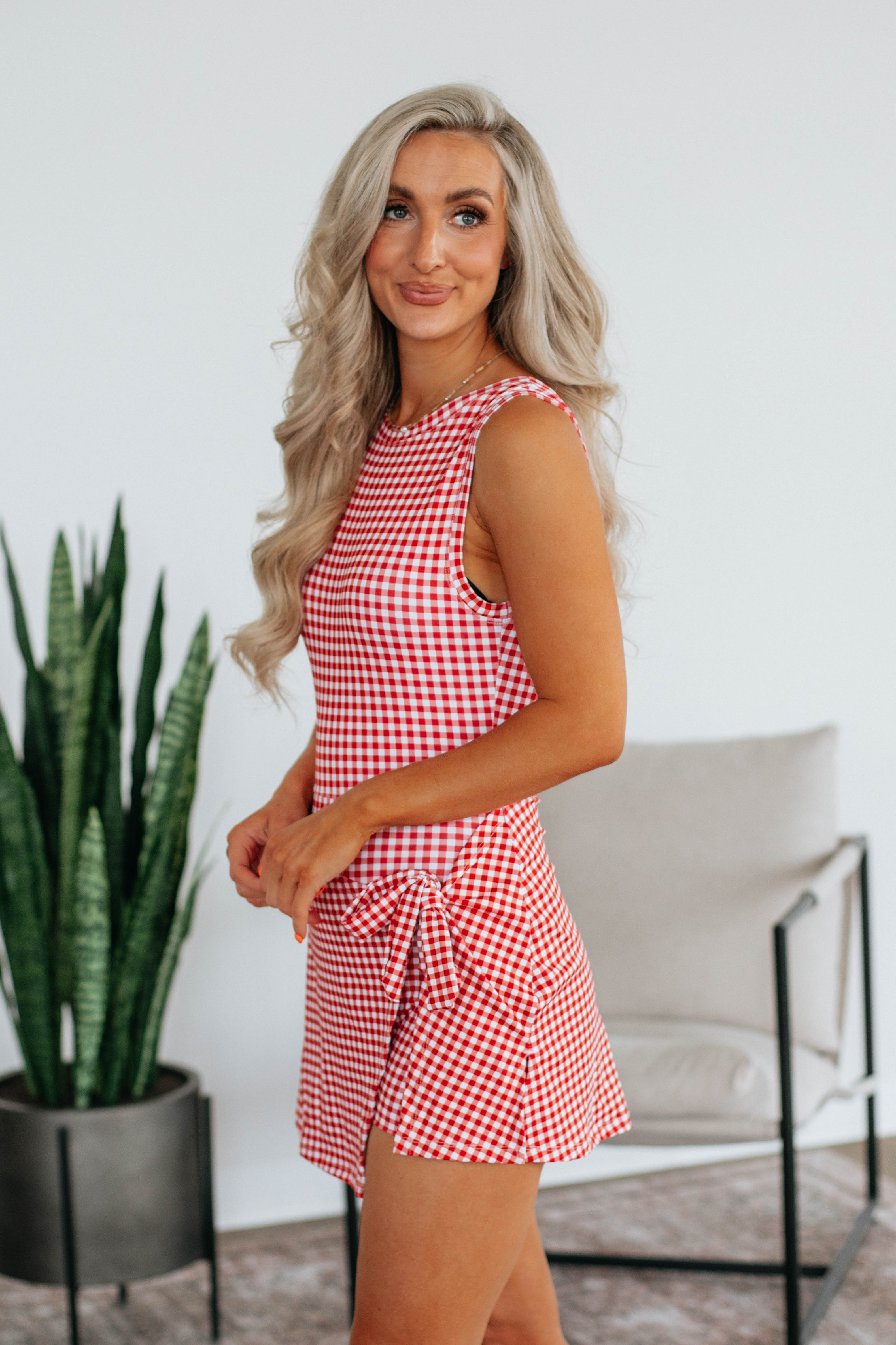 Wren Gingham Active Dress - Image 9