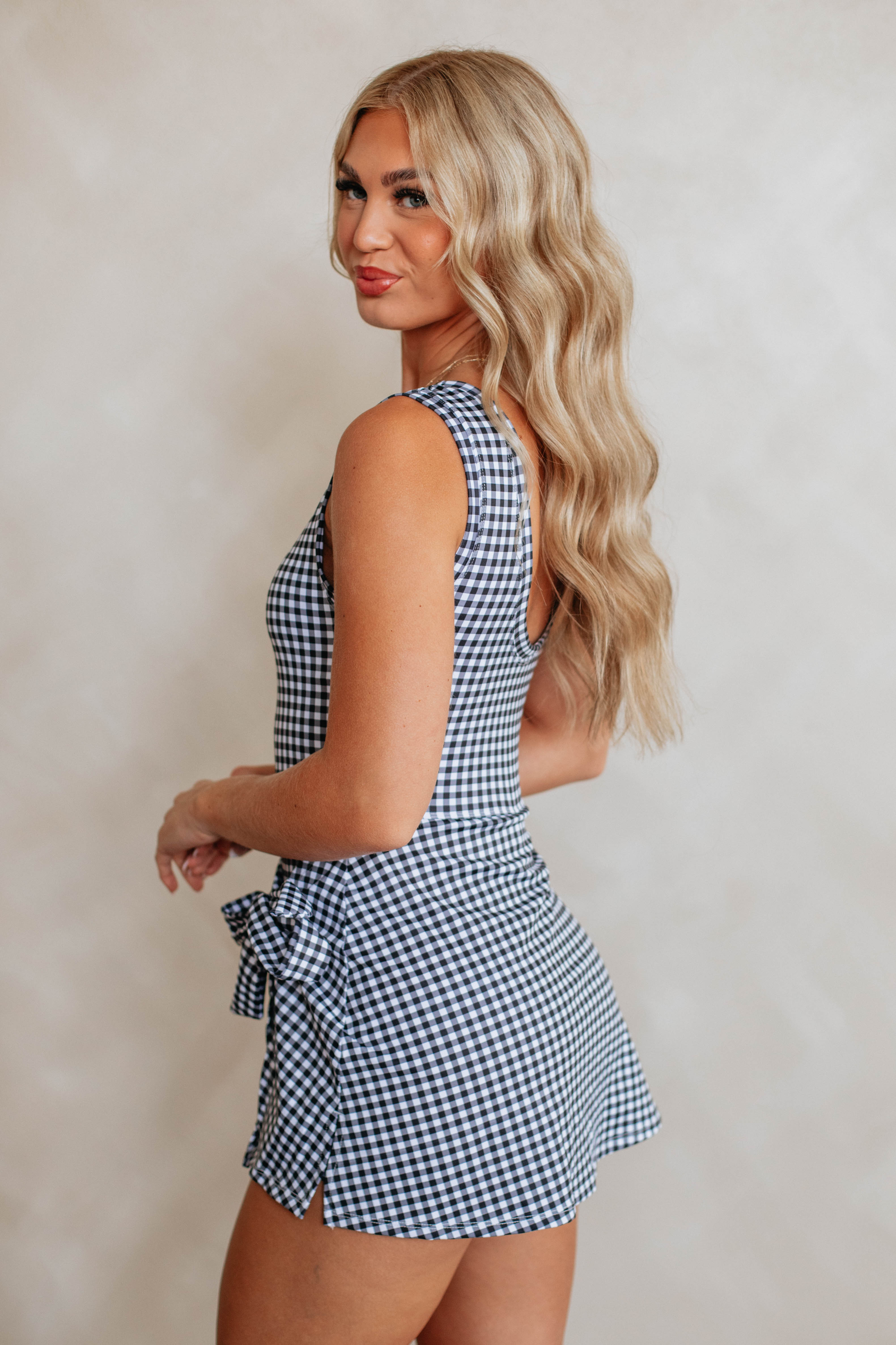 Wren Gingham Active Dress - Image 14