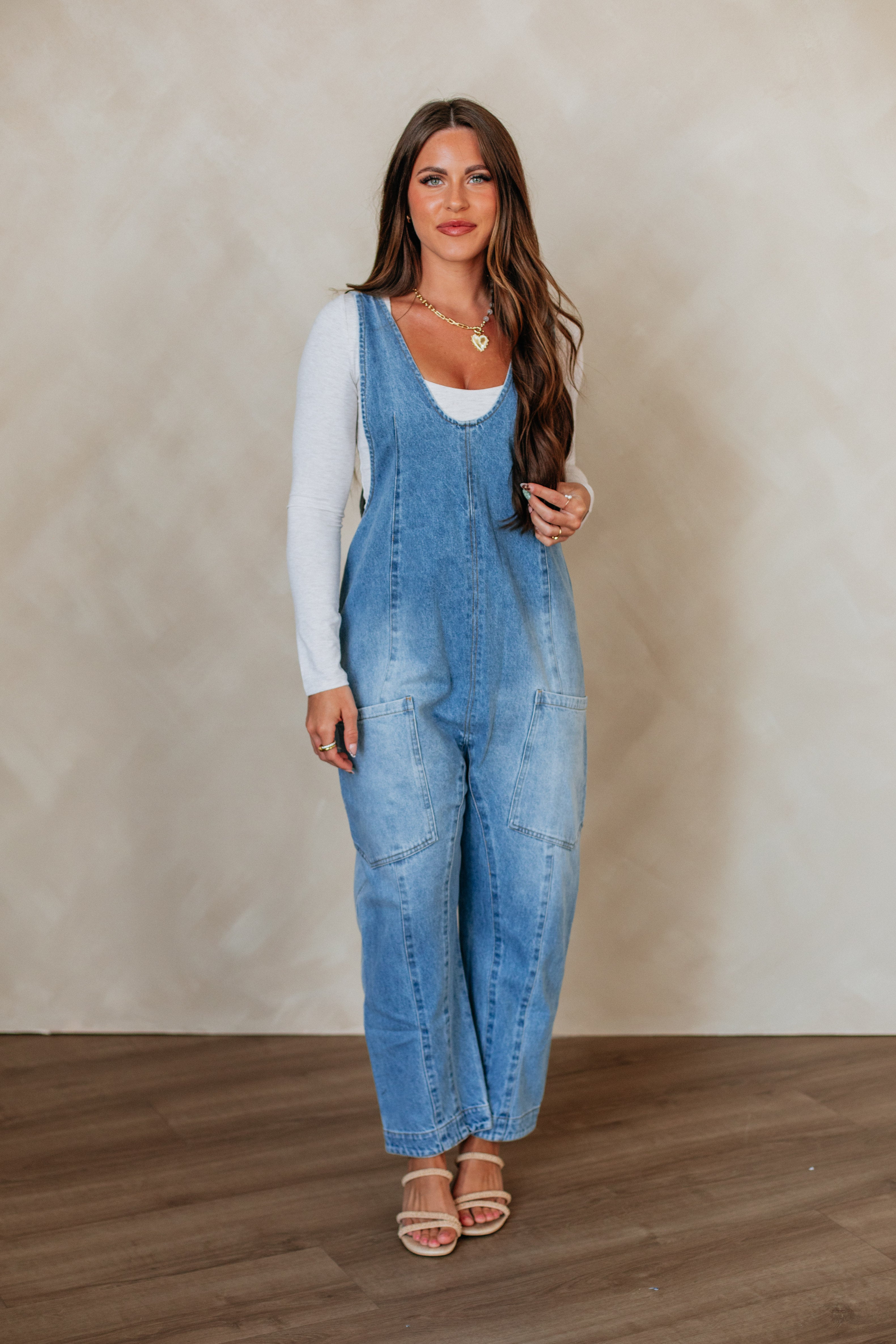 Jovi Denim Jumpsuit - Image 3