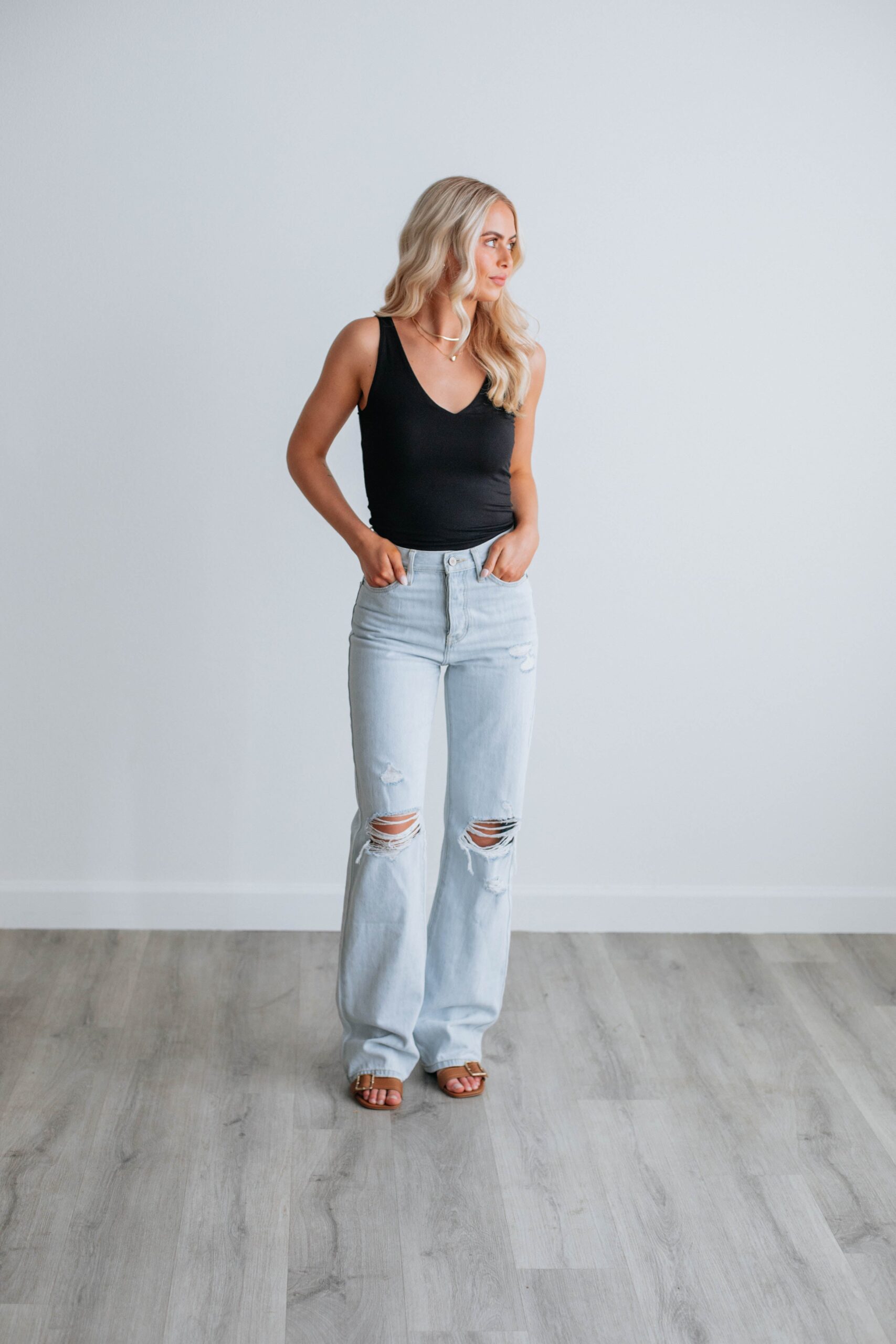 Rio Basic Tank - Black - Image 3