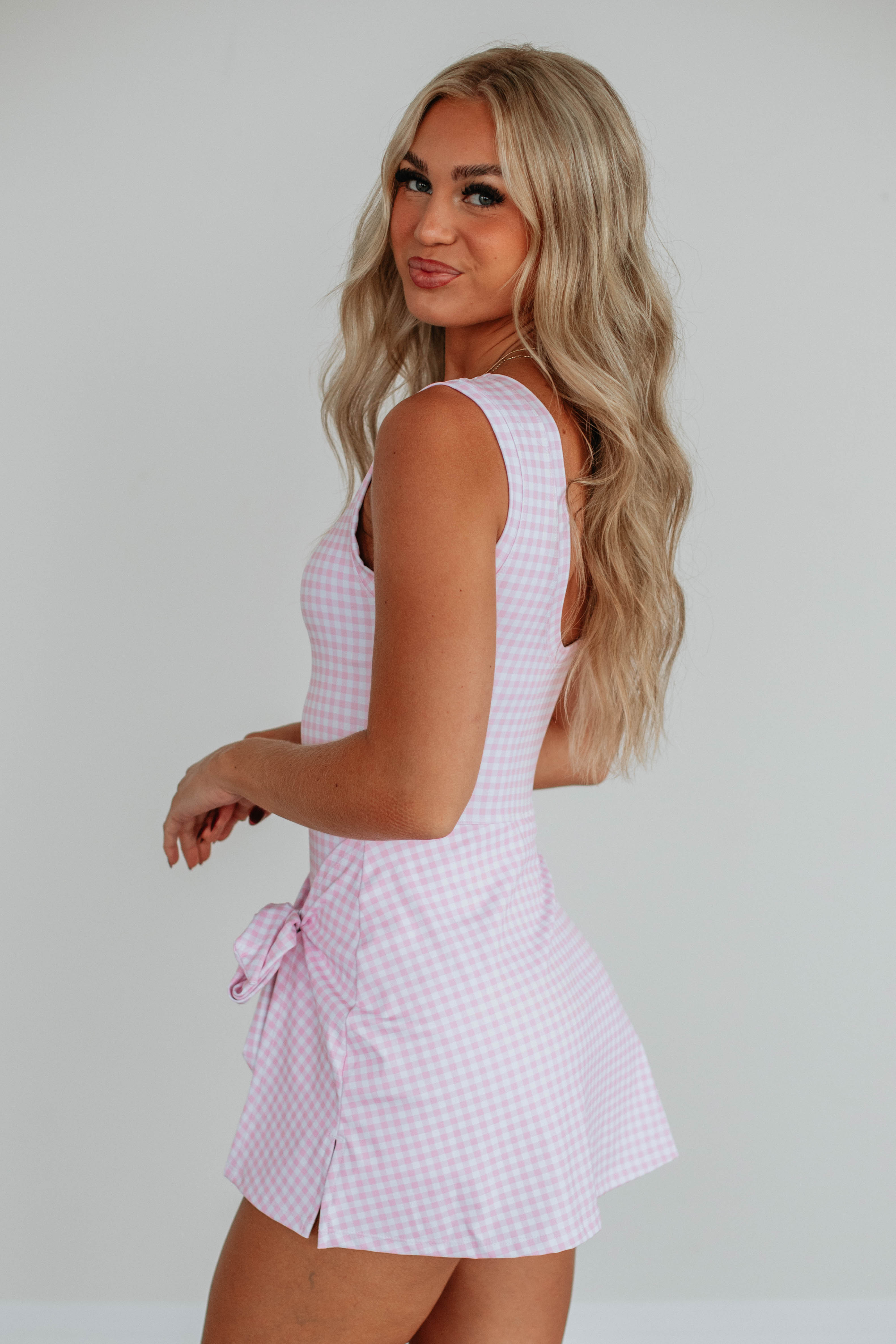 Wren Gingham Active Dress - Image 5